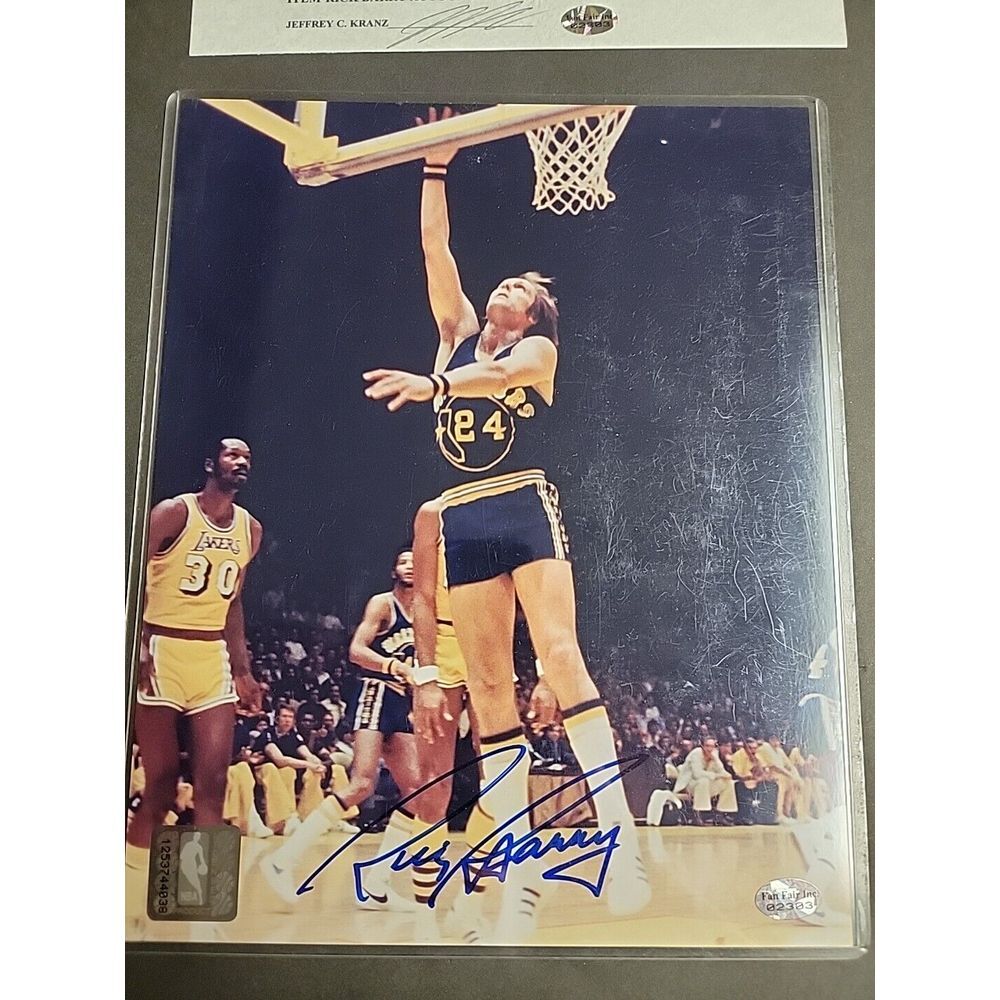 Rick Barry‎ Autographed 8x10 Photo With Coa